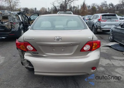 2010 Toyota Corolla Le из США, поврежденный, VIN 2T1BU4EE9AC527356